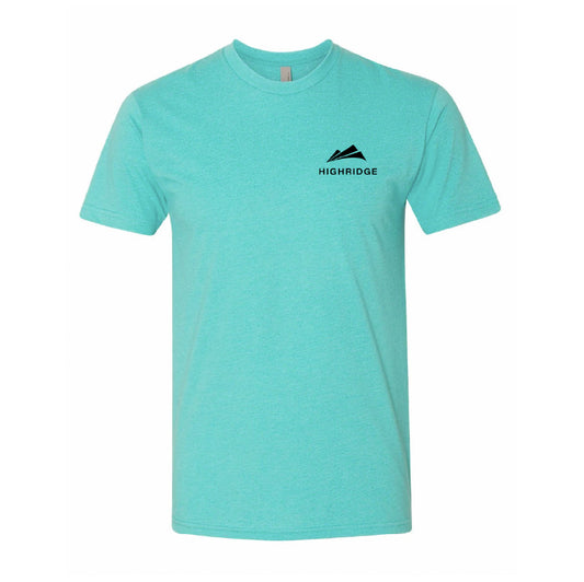 Unisex Soft Logo Tee - Heather Sea Green