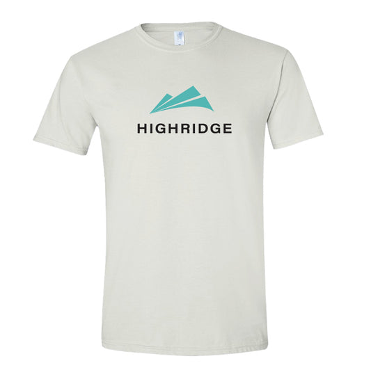 Unisex Soft Logo Tee - White