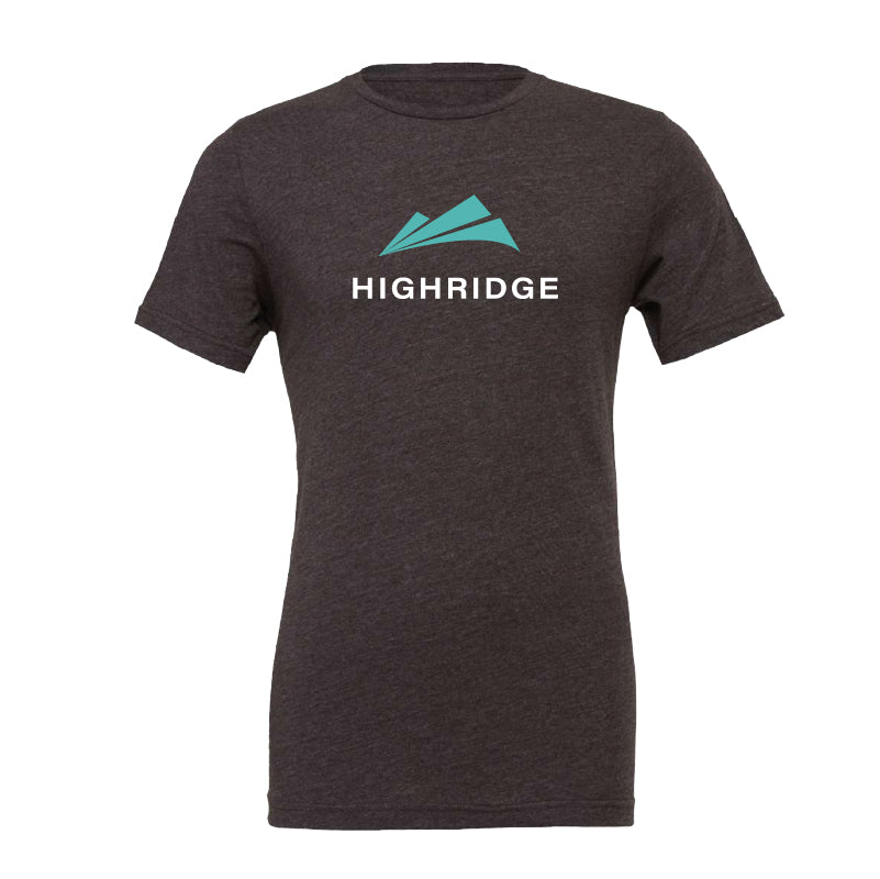 Unisex Soft Logo Tee - Dark Grey Heather
