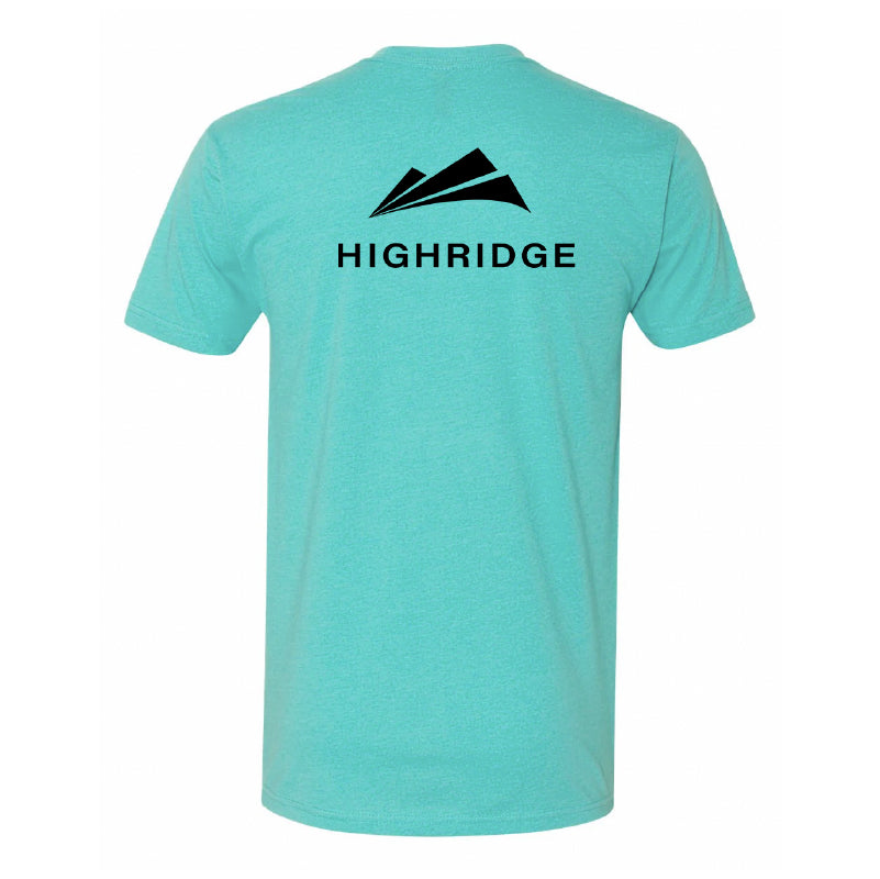Unisex Soft Logo Tee - Heather Sea Green