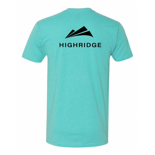 Unisex Soft Logo Tee - Heather Sea Green