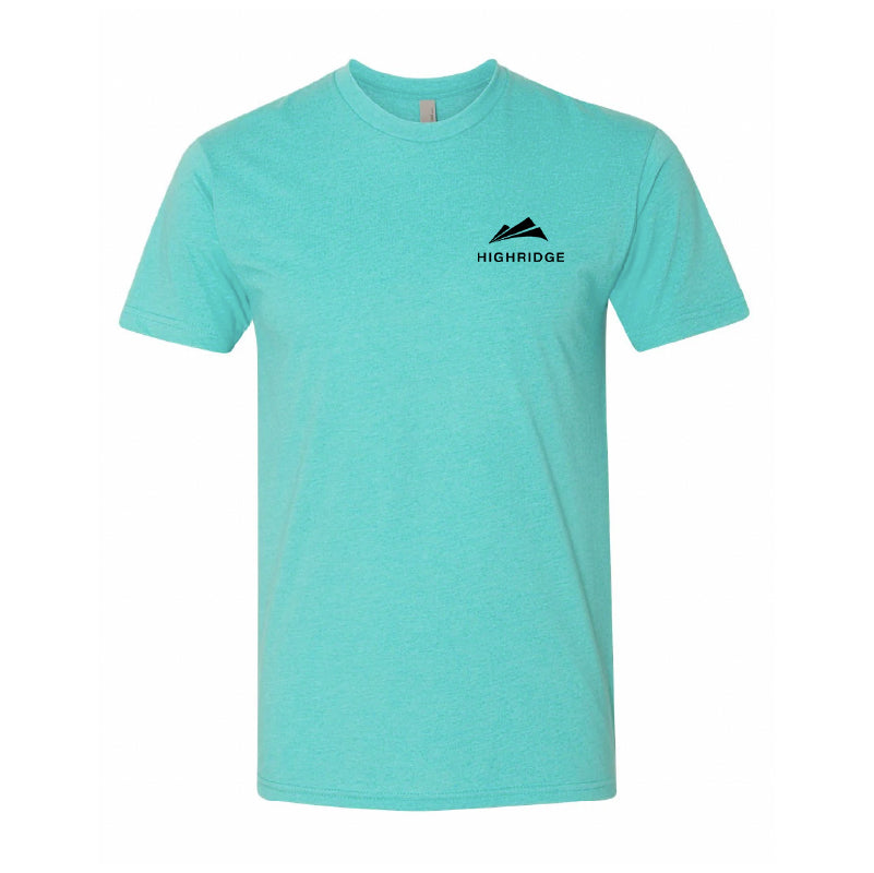 Unisex Soft Logo Tee - Heather Sea Green